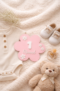 Baby Milestone disc – Flower