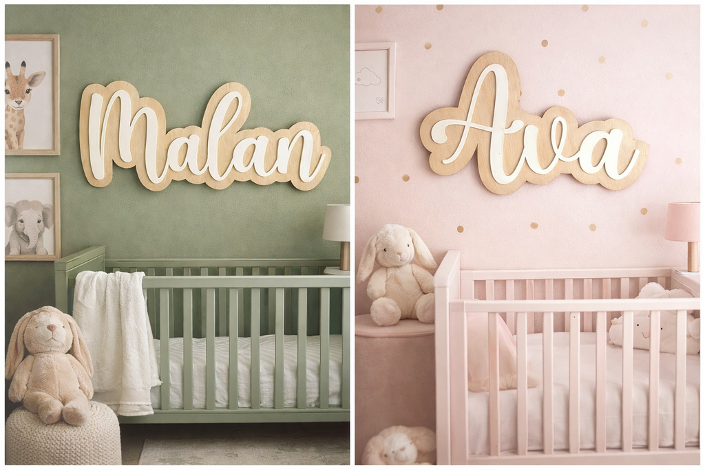 Custom name cut outs - Small Standard