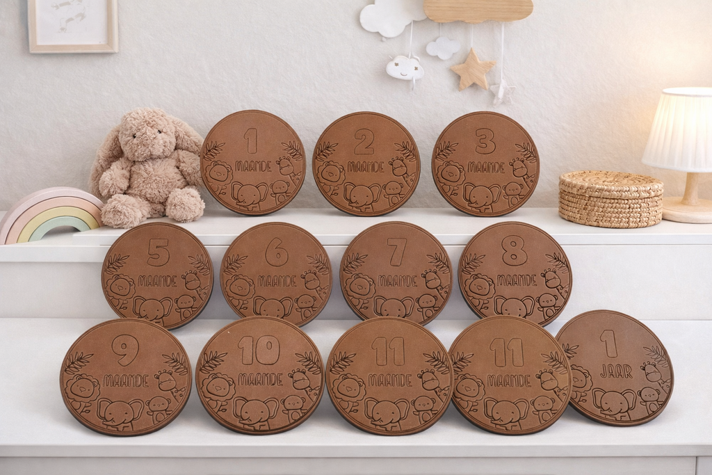 Baby Milestone Discs – Wildlife