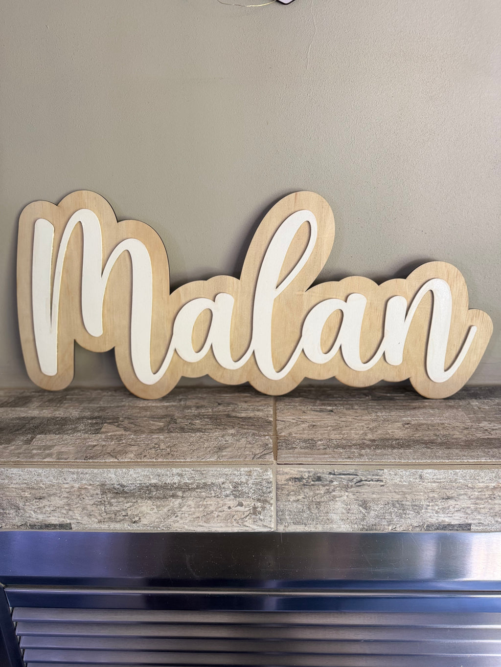 Custom name cut outs - Medium Standard