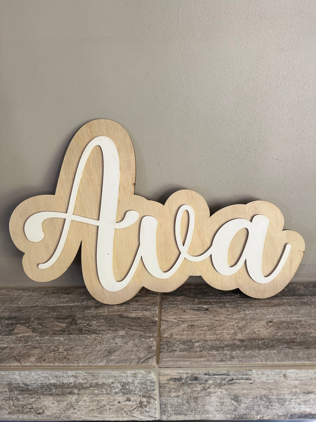 Custom name cut outs - Small Standard