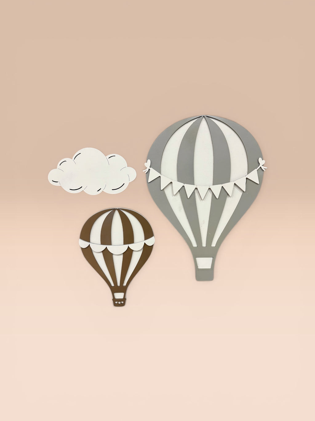 Wall decor Hot air balloons