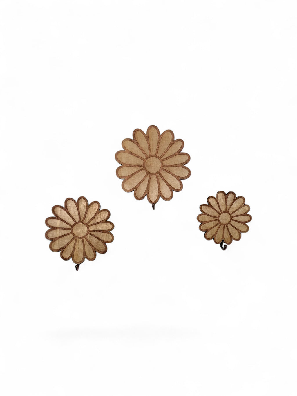 Wall hooks - flower Themed