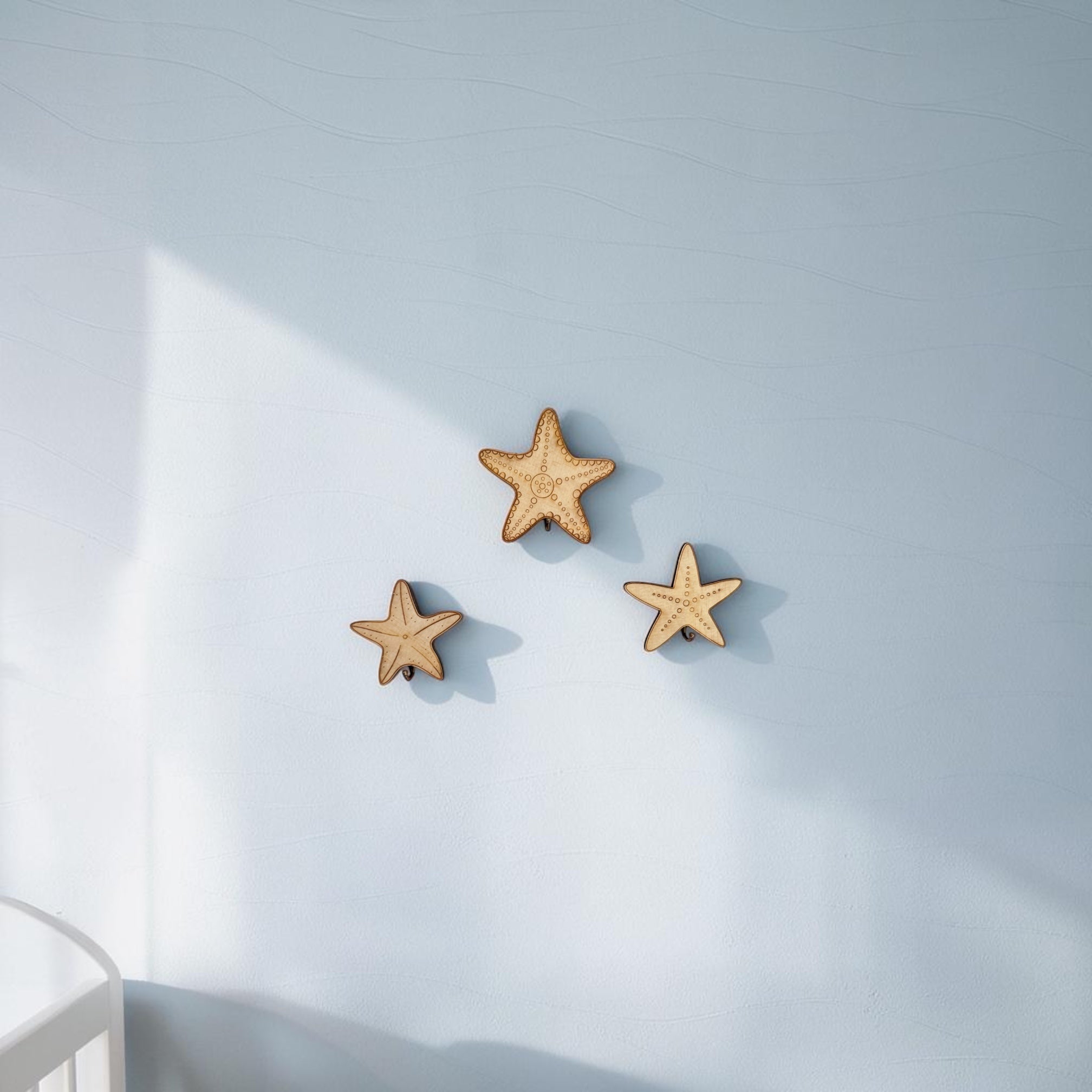 Wall hooks - Starfish Themed