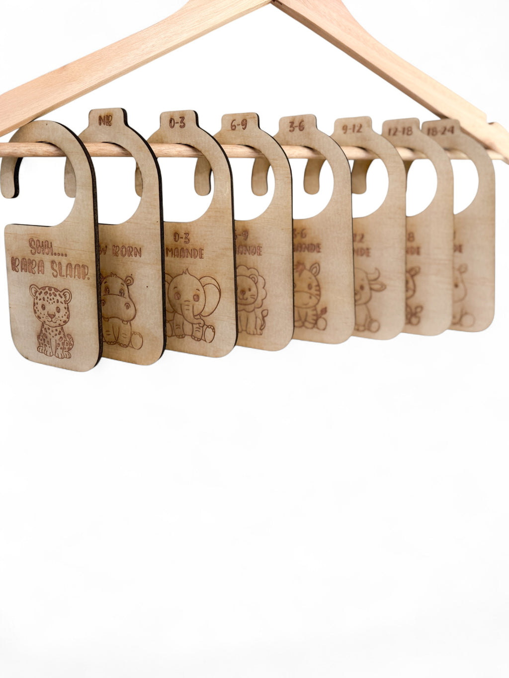Baby clothing dividers - Wildlife