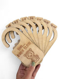 Baby clothing dividers - Wildlife